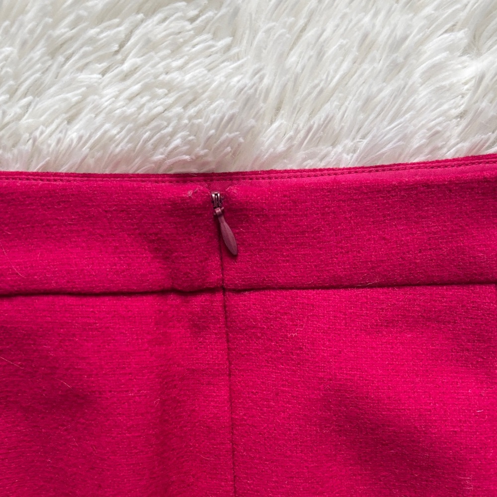 Dalia Collection Rich Raspberry Mini Skirt - Picture 5 of 6